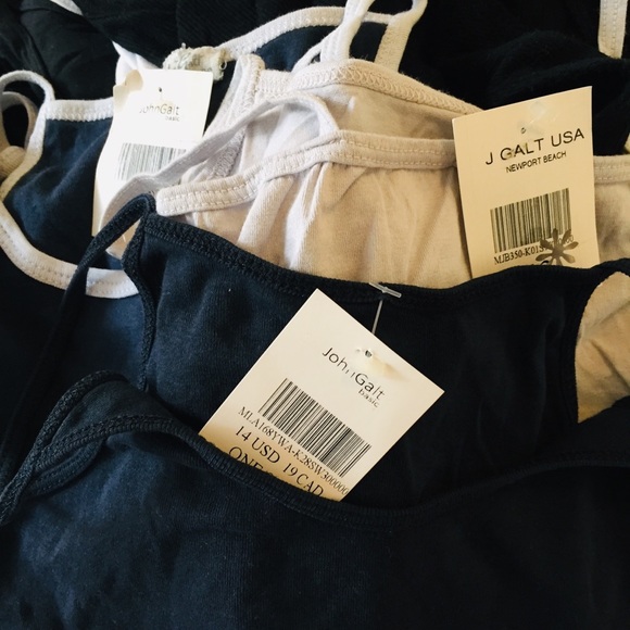 SEVEN pcs Brandy Melville/JG tops LAST CHANCE - Picture 3 of 8